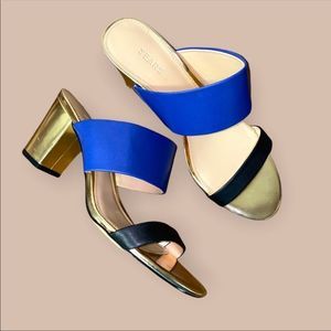 SEARS | Open Toed Block Heels